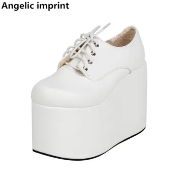 

Angelic imprint handmade mori girl lolita shoes woman cosplay punk shoes lady high heels Pumps women princess dress shoes 12cm