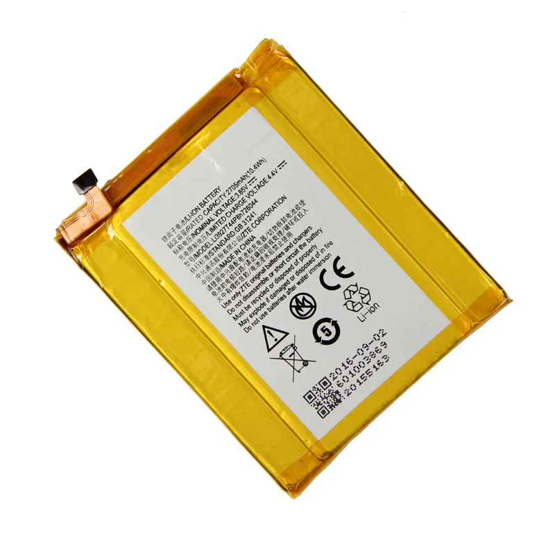Оригинальный Li3927T44P8H726044 телефон батарея для ZTE Axon 7 Mini 5 2 дюймов 2705