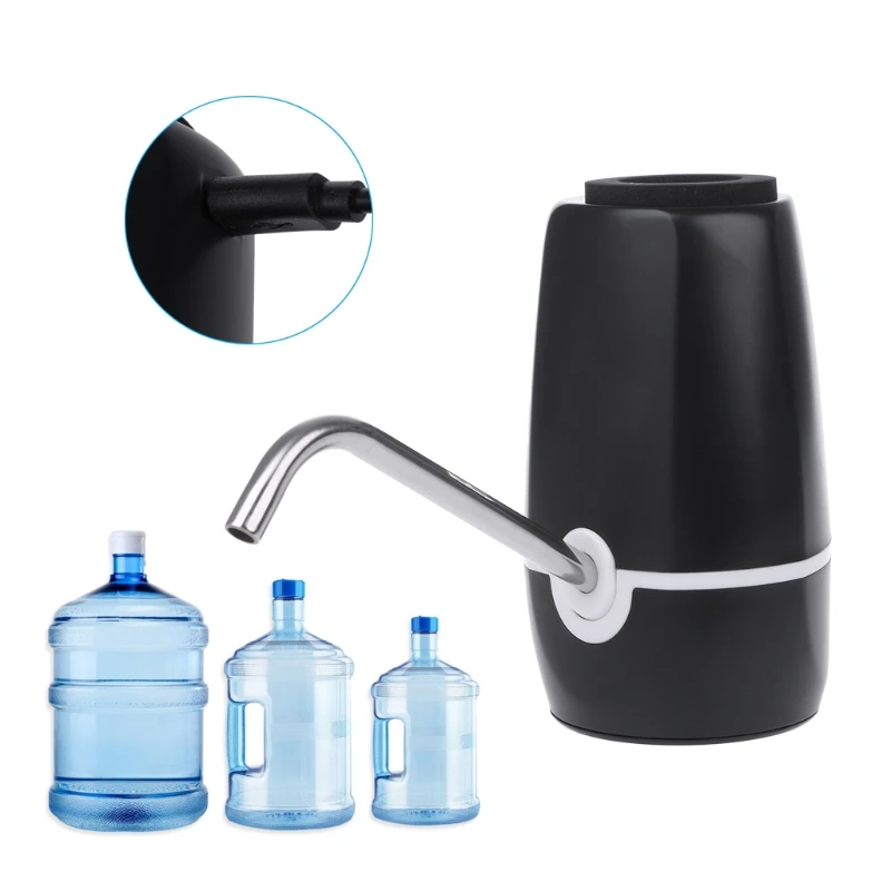 Portable Water Dispenser Electric Water Bottle Pump Dispenser Drinking Water Suction Faucet Home Kitchen Appliance Portable Water Dispenser Electric Water Bottle Pump Dispenser Drinking Water Suction Faucet Home Kitchen Appliance