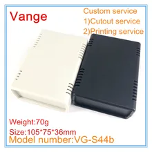 1 шт./лот распределительный корпус для электронного проекта 105*75*36 мм ABS чехол пластиковый ящик для инструментов diy для устройства преобразователя частоты