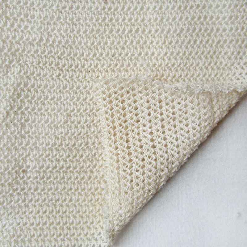 

1Yard Fashion Beige Net fabric French casual Braided Knitted Mesh Fabric Handmade Patchwork Sewing Cloth tissu for women Clothes