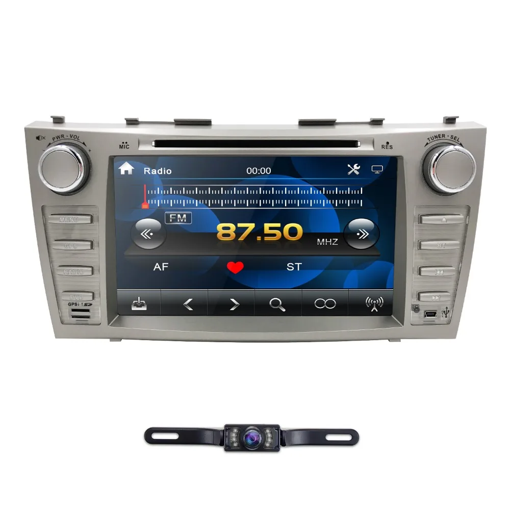 Top 8" 2Din Car DVD Player For Toyota Camry 2007-2011 AURION 2006-2011 Radio Stereo GPS Navigation DAB+ Mirror Link Bluetooth+Camera 1