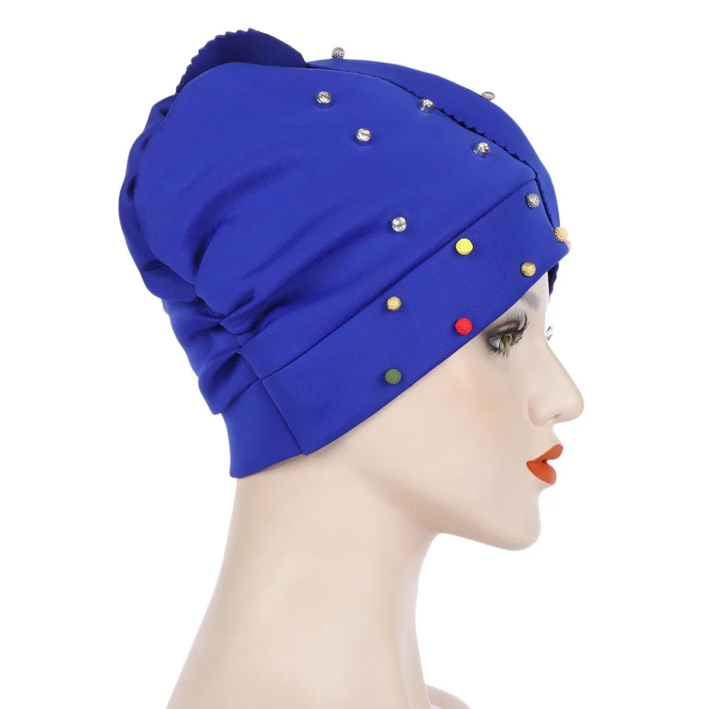 2019-New-Women-Bead-Cotton-Big-Flower-Turban-Hats-Cancer-Chemo-Beanies-Cap-Hijab-Pleated-Wrap(3)