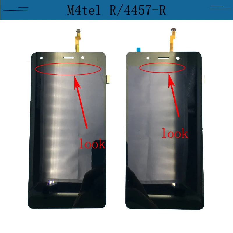 Оригинальный Для M4el M4 SS4457 R ЖК-дисплей экран + кодирующий преобразователь
