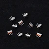 10Pcs/Set 2 Position On/Off SPDT 1P2T 3 Pin PCB Panel Mini Vertical Slide Switch SS12D00G3 ► Photo 3/6