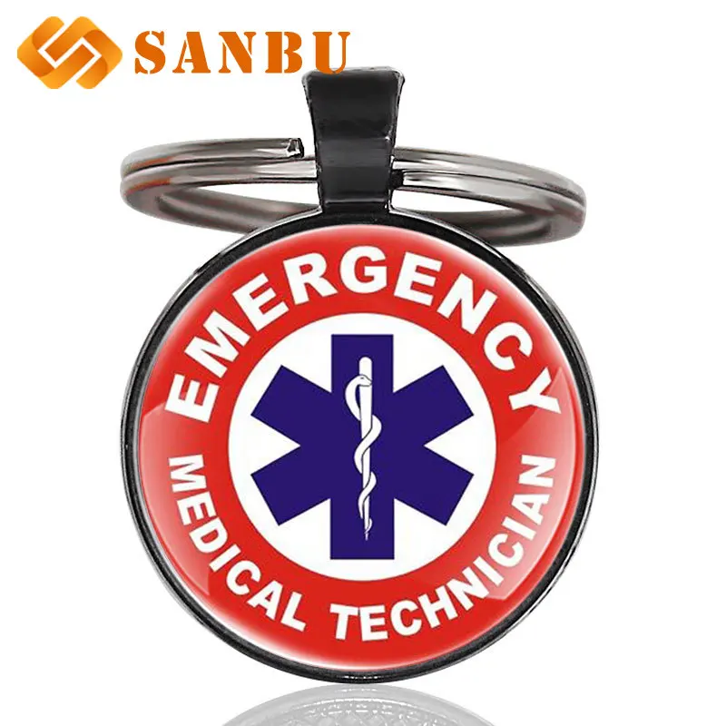 Новый Модный классический EMT медицинский техник медсестры брелок с