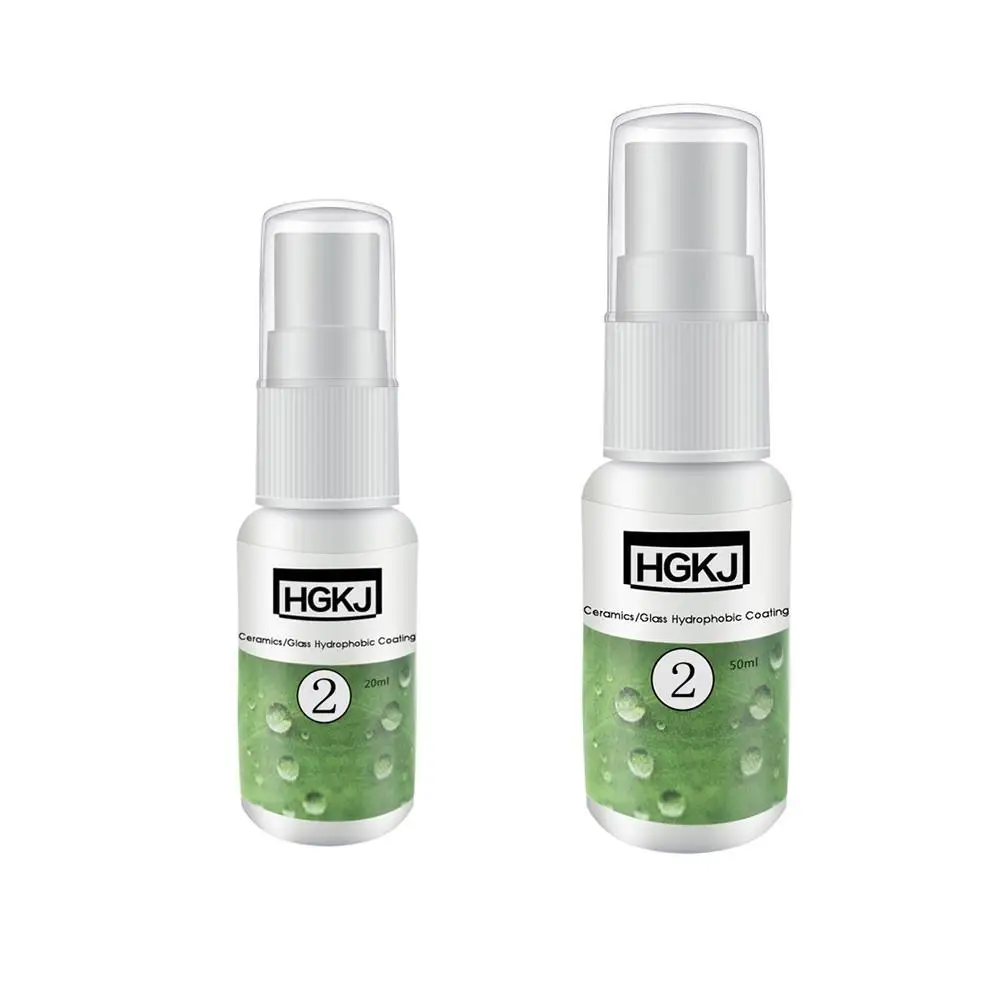 

HGKJ-2 Car Glass Rainproof Agent Nano Auto Glass Hydrophobic Coating Multifunctional Car Paint Care Washing
