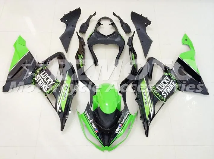 Новый ABS полный комплект обтекателей подходит для Kawasaki ZX6R 2013 2014 2015 2016 2017