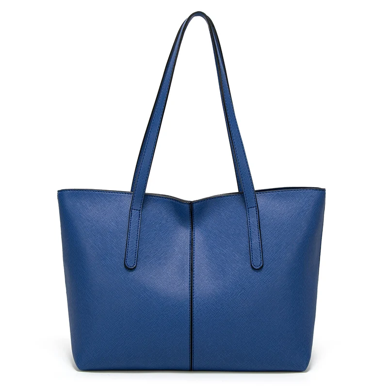 ZMQN, женская сумка, большие роскошные сумки, женские сумки, дизайнерские, Saffiano, ручная сумка для дам, тоут, кожа, известные бренды, Kabelka A898 - Цвет: Blue