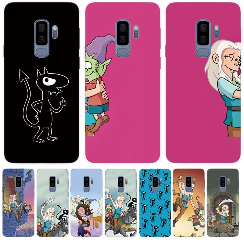 

Fundas Silicone Phone Case For Samsung Galaxy M10 M20 M30 A10 A30 A50 S10 5G S8 S9 Plus S10e Cover Disenchantment