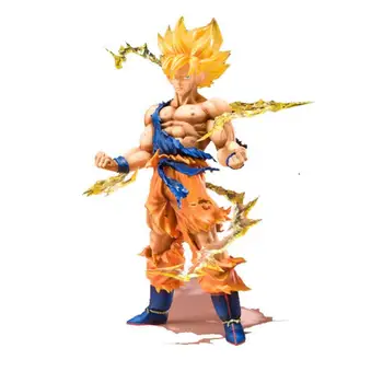 

Bandai Original Box Anime Dragon Ball Z Action Figures Super Saiyan Son Goku PVC Model Collection Dragonball Figurine Kids Toys