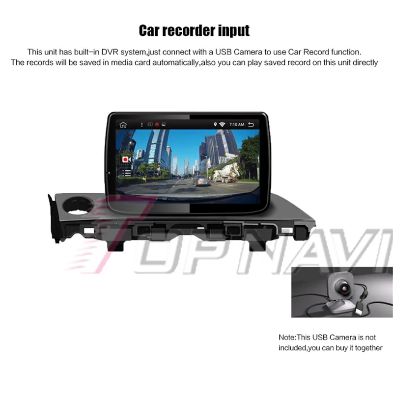 2di car radio For Mazda 6 Atenza 2017