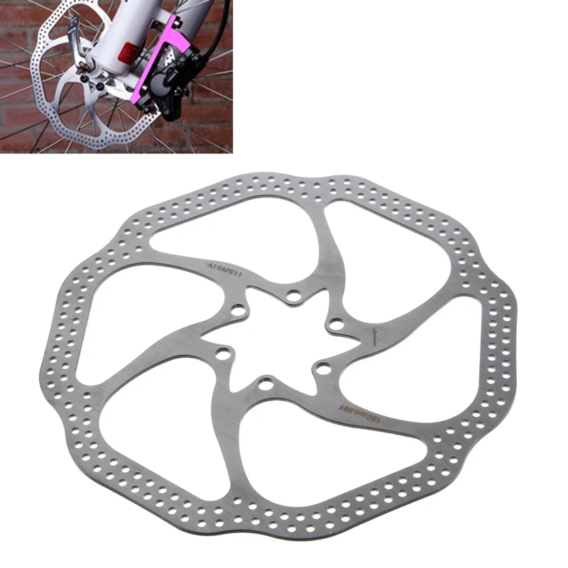 disc brake rotor size road bike