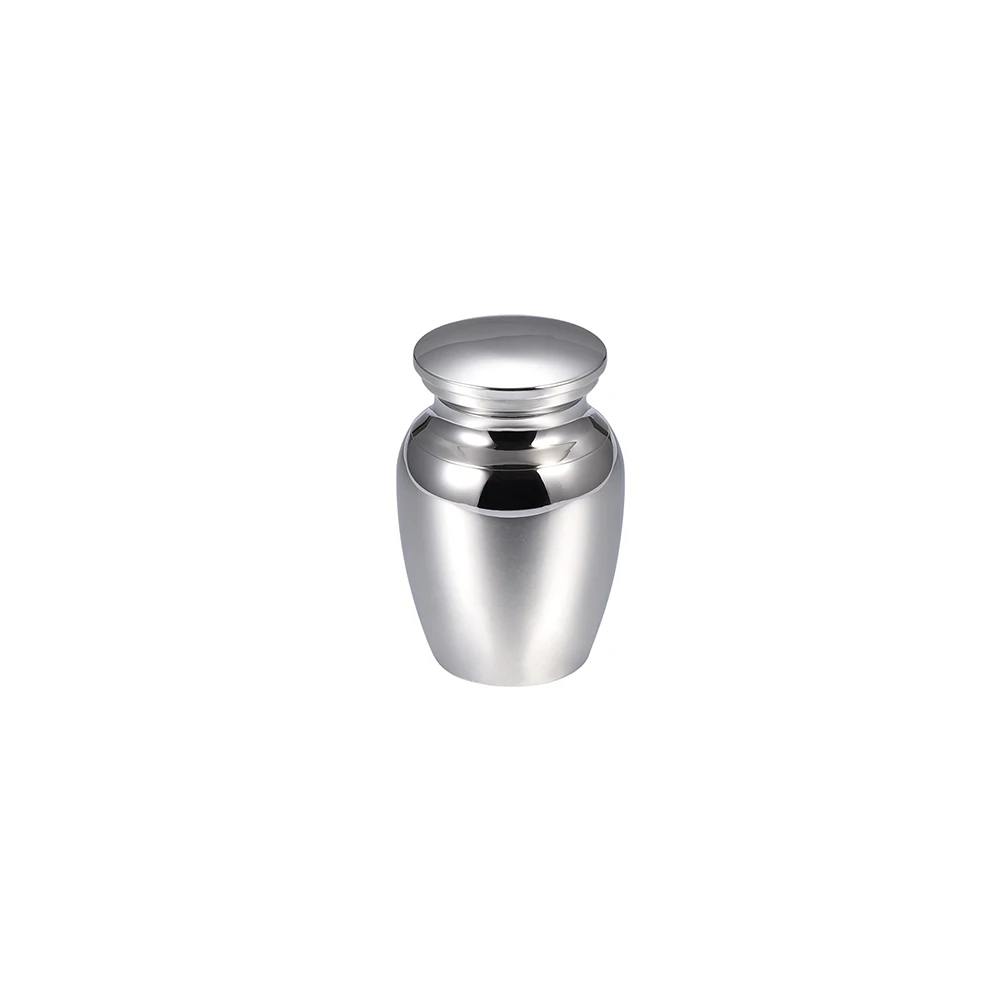 IJU030 Shiny Polished 40mm*28mm Stainless Steel decorative urns