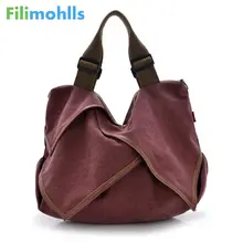 Высококачественная большая женская Холщовая Сумка, сумки через плечо, стильная повседневная женская сумка для путешествий, женская сумка через плечо, сумки-мессенджеры S1812