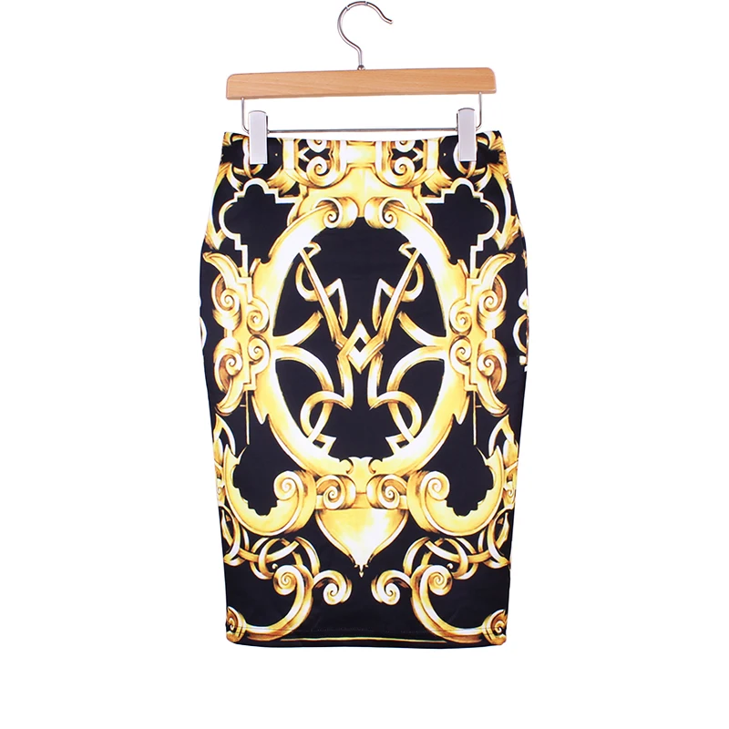 S-4XL, женские юбки-карандаш в американском и Европейском стиле, модные женские тонкие юбки с золотыми цепочками, модные повседневные штаны для девочек