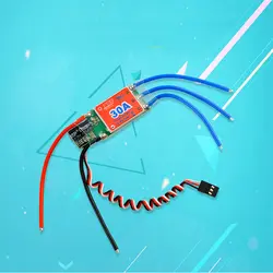 1 шт. Simonk бесщеточный ESC 2-6 S Lipo 30A ESC 2A BEC выходная скорость электронный регулятор для четырех оси шесть оси самолета частей двигателя