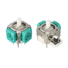 3D Аналоговый джойстик сменный аналоговый стик запчасти сенсор модуль потенциометра для Xbox 360 PS2 Xbox360 контроллер геймпад