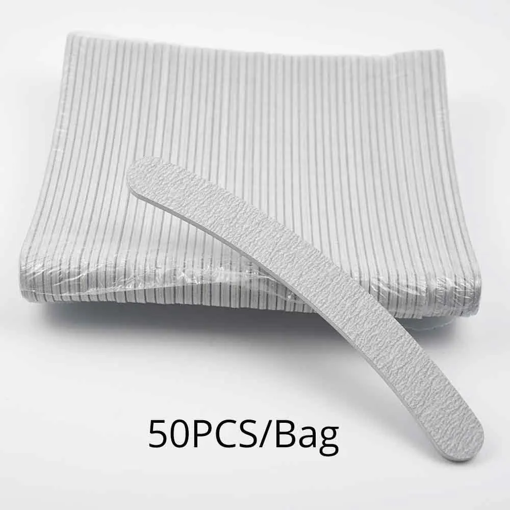 

Swagpick 50Pcs/Bag Nail File Sanding Buffer Block Eva Sand Paper Lime Pedicure Manicure Buffing Polish DIY Manicure Nail Tools