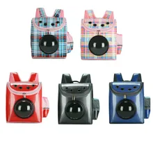 Портативный pet carrier пространство cabin в форме дышащий Pet Carrier Кошка, собака открытый Вышивка Крестом Пакет сумка щенок рюкзак Pet Carrier Путешествий