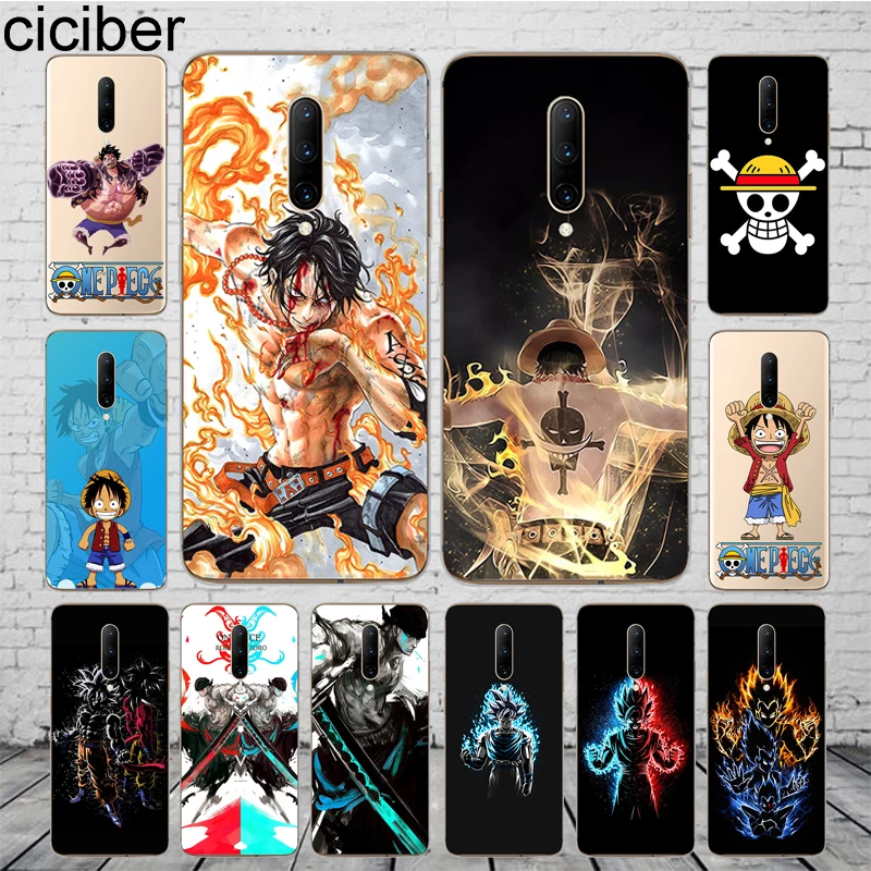 

ciciber Phone Case for Oneplus 7 Pro 1+7 Pro Soft TPU One Piece Dragon Ball Cover for Xiaomi 9 Coque for Redmi Note 7 Pro Funda