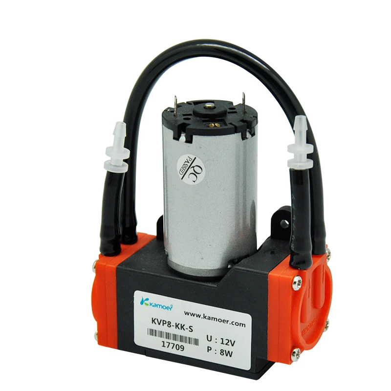 8WDiaphragmMiniAirPumpwithPressure120KpaSmallVacuumPump12V