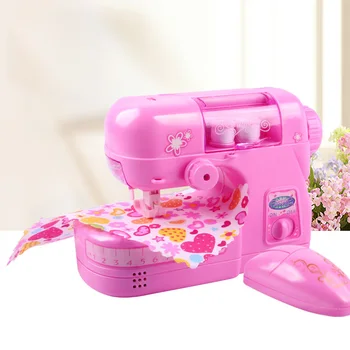 

Besegad Mini Electric Sewing Machine Pretend Play Educational Toy for Kids Children Girls Birthday Christmas Gift