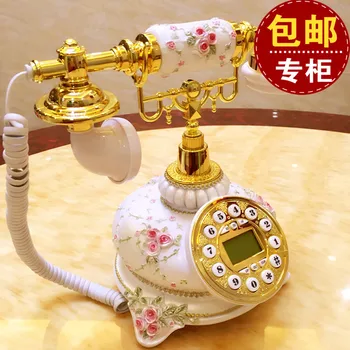 

The wireless telephone card European antique telephone fashion retro pastoral antique telephone telephone