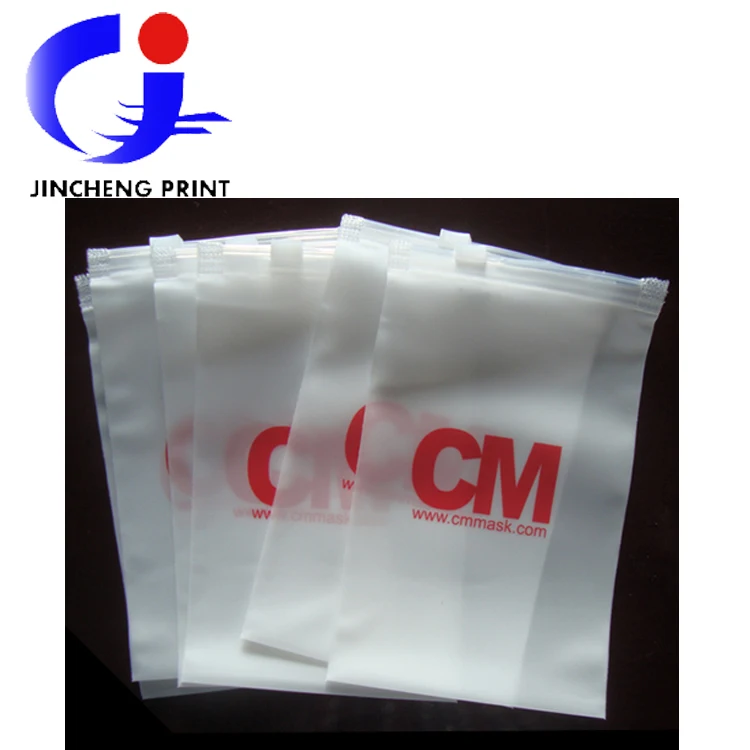custom clear clothing bags