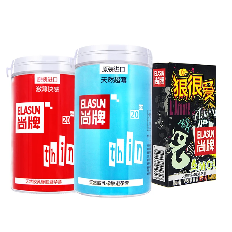 Products Sex Shop 50 Pcs/Lot Sex Products 3 Style Natural Latex Super Thin Condoms Safer Contraception Adult Sex Toys For Men.