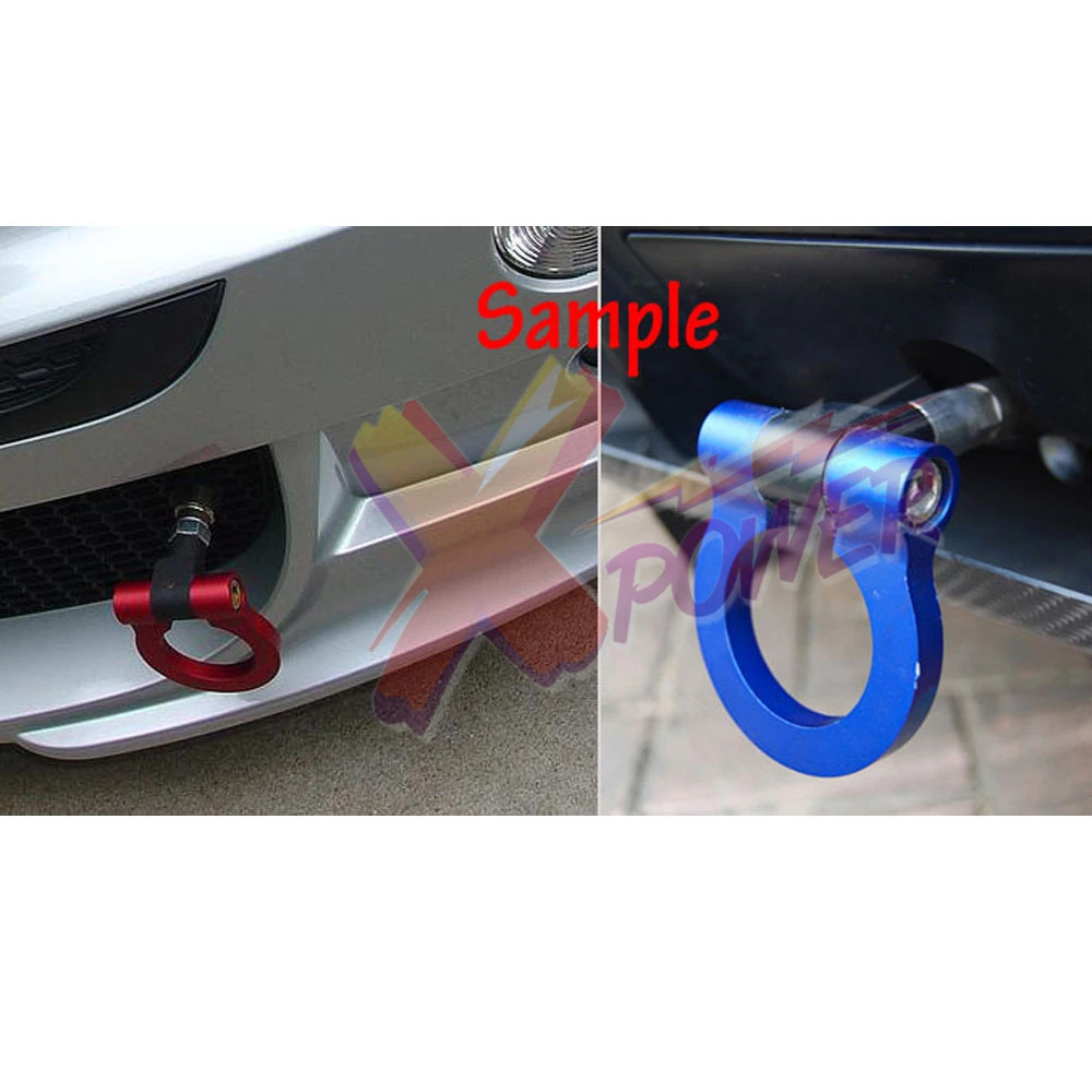 Фотобуксировочный крючок для HONDA FIT 2008 2011|racing tow hook|tow hookaluminum hook |
