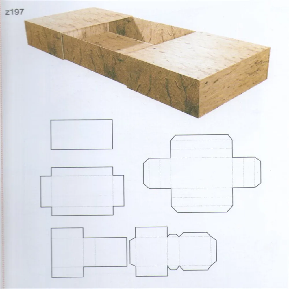 

Wood Cutting Die Cut for Gift Box 197# Making Steel Rule Dies Can Be Made As Your Shape and Size