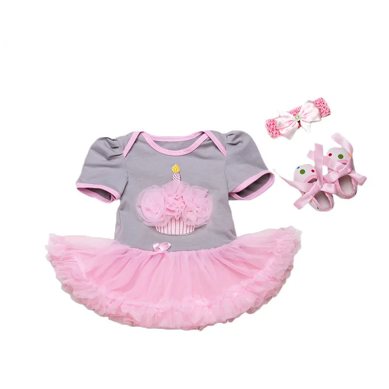 NPK новейшее 20-22 дюймовое платье-Кукла Реборн, костюм из двух предметов, дизайн, одежда для младенцев, подходит для 50-57 см, куклы, подарок на день рождения для детей