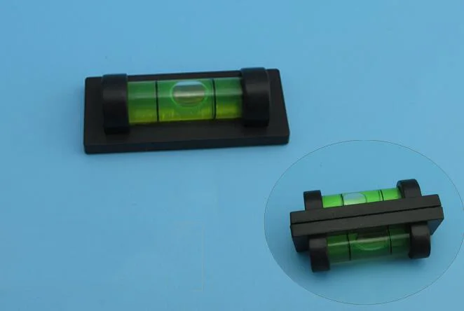 Size 51x14x12mm Level Gauge Black Transparent Plastic Shell Cylindrical Horizontal Bubble | Инструменты
