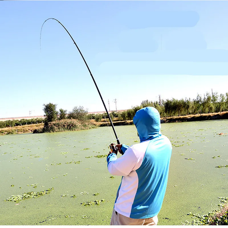 

Superhard 2.4m,3.0m,3.6m,4.5m,5.4m,6.3m,7.2m Sea Rod Fishing Pole Carbon Fiber Telescopic Fishing Rod Carbon Rock Fishing Rod