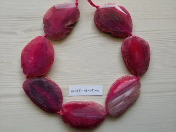 

B0043 Natural 40x55mm-45x65mm Freedom Fancy Faceted Rose Lace Gems Stone Loose Beads 15'' Strands Jewelry Making DIY