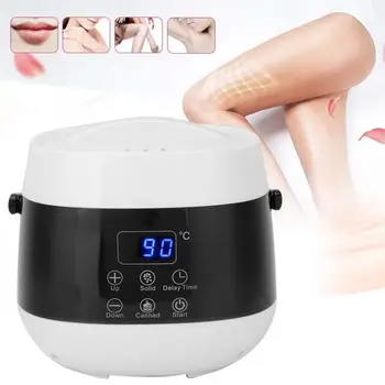 

Wax For Depilation 4 Types Multifunctional Wax Warmer Melter Wax-Bean Heating Machine Paraffin Wax Heater Hair Removal