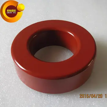 

T400-2D magnetic ring diameter 102mm red gray ring, carbonyl iron powder core
