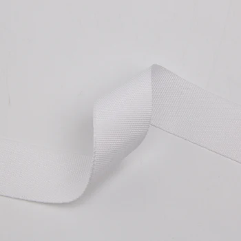 

3/4" polyester ribbon brand white color 3/4 inch for sale