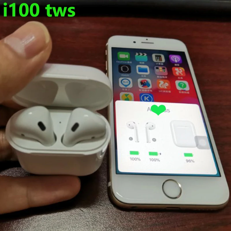 

i200 TWS Air 2 Bluetooth Earphone Chip 1:1 Size AP Second Gen Wireless Earbuds Headset Pop up Earphones vs i100 i80 i130 tws