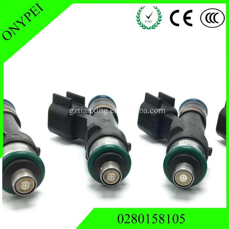 4 шт. Топливные форсунки 0280158105 0 280 158 105 Топливные форсунки для Mazda m6 2,0 2,3