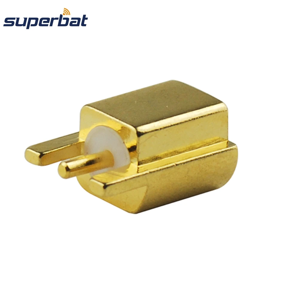 Gold Plated RF Coaxial Connector for PCB Mount