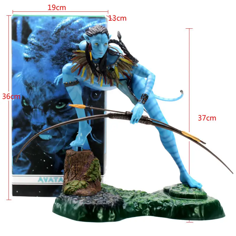 

James Cameron's Movie Avatar 2 Navi Neytiri Crazy Toys Action Figure Statue 13" Anime Figure Collectible Model Toy