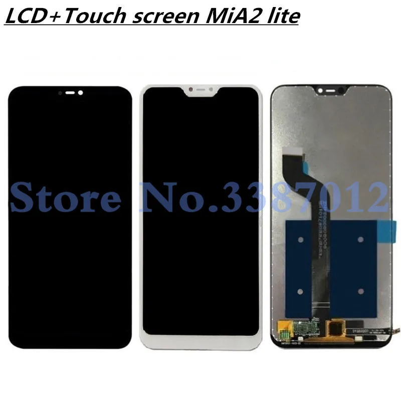 100% новый для сяо mi A2 Lite Lite/красный 6 Pro ЖК дисплей Экран дисплея Touch сборки Дисплей