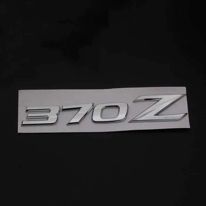 350Z/370Z алюминиевый сплав/ABS авто эмблема наклейки для 350Z 370Z Fairlady Z Z33 Z34 хром/черный