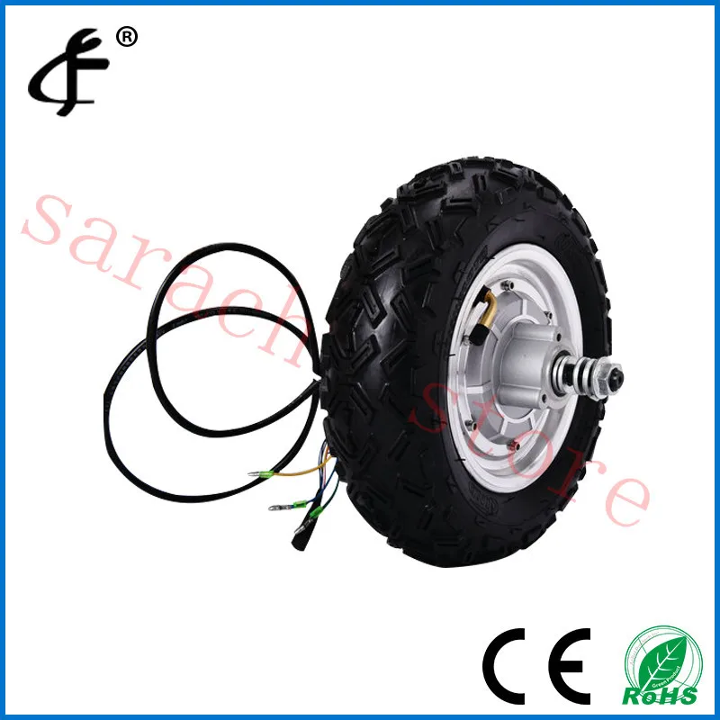 10" 450W 24v vacuum tire electric scooter front wheel hub motor