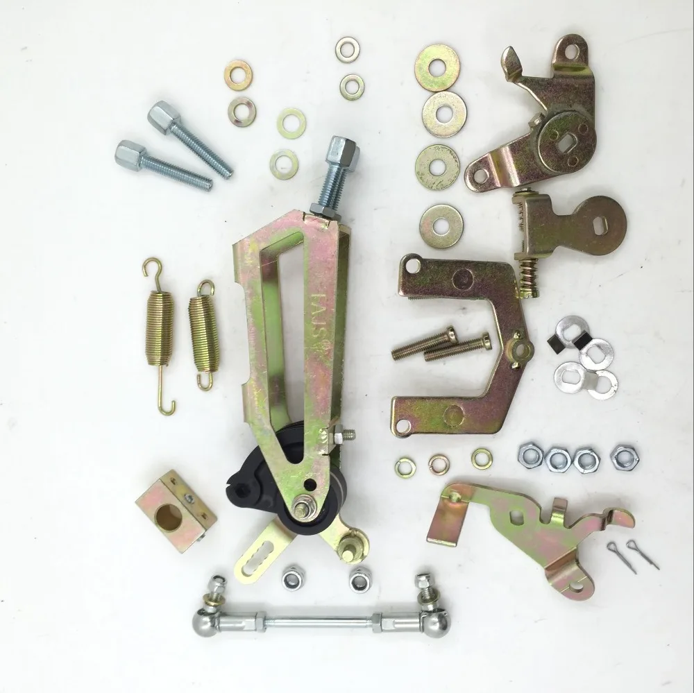 SherryBerg fajs dcoe carb linkage 38 40 45 48 50 55 Dcoe Carburettor Gas Rod Linkage Double Throttle Cable for EMPI WEBER SOLEX