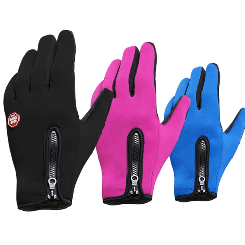 Thicken Warm Cotton Non slip Weightlifting Gloves Professional Building