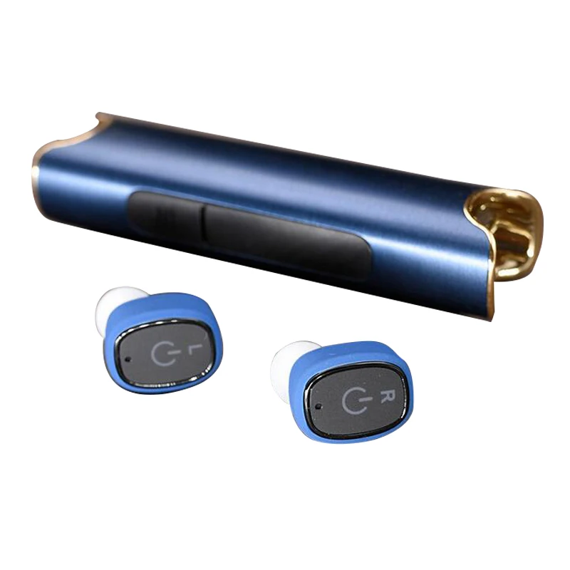 Bluetooth Headset Mini S2 TWS Binaural Twins Stereo Wireless IPX7 Waterproof Earphone Magnetic Earphones For IPhone