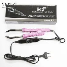 Neitsi Professional Loof Euro Plug Hair Connector Keratin Bonding Hair Extensions Fusion Heat Iron hair extension iron keratin bonding tools fusion heat connector wand
